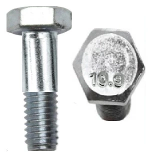 Высокопрочные болты DIN 931 10.9 Zn (M14-M20)