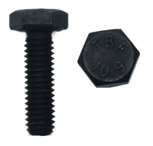 Высокопрочные болты DIN 933 10.9 без покрытия