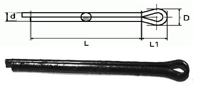 Шплинт разводной ГОСТ 397-79